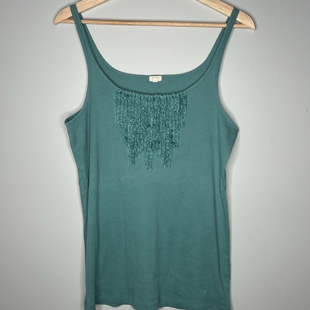 Women’s Green Tank top Jcrew Factory